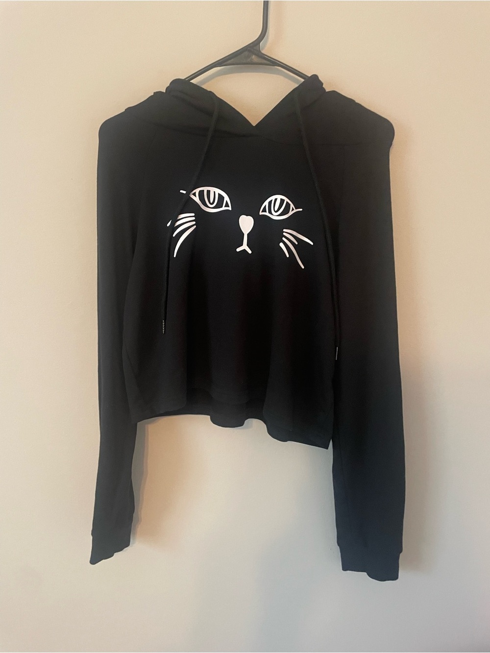 Black Cat 🐈‍⬛ Hoodie Cute for Halloween